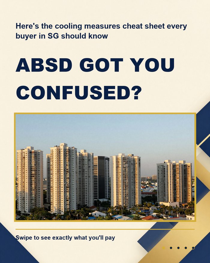 ABSD cooling measures cheat sheet card