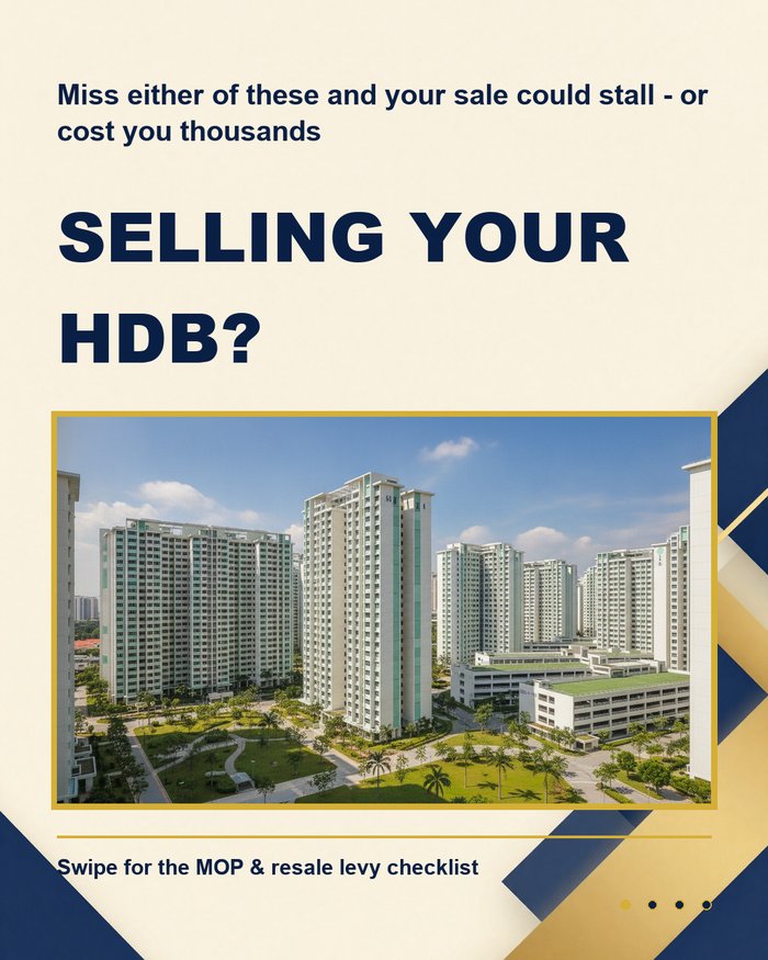 Selling your HDB checklist card
