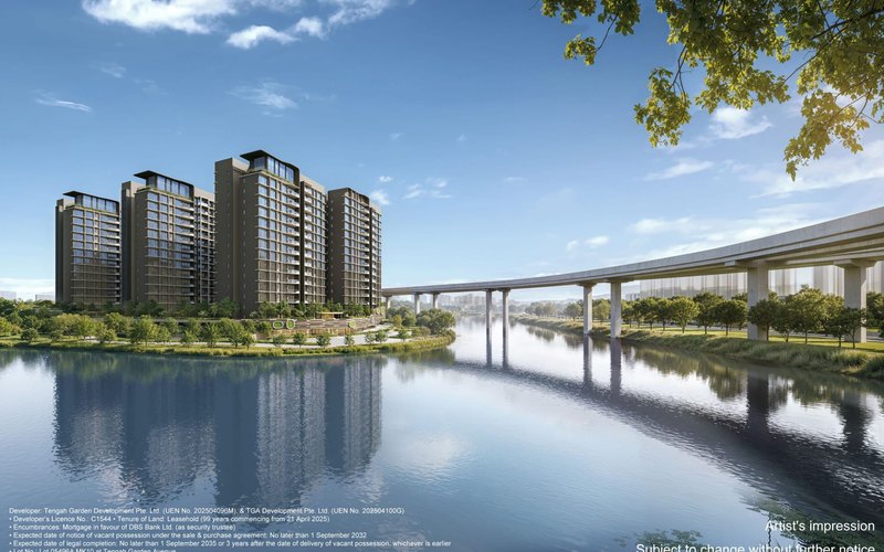 Tengah Garden Residences artist's impression